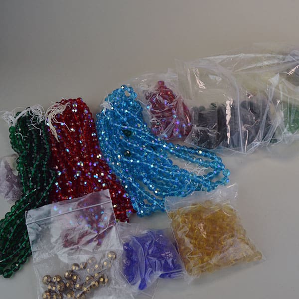 Assorted Fire Polished Beads