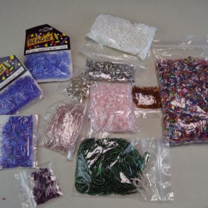 This Bugle Bead 20 Ounce package. This lot has a variety of colors and sizes. This lot would be a great Addition to your project. One of a Kind