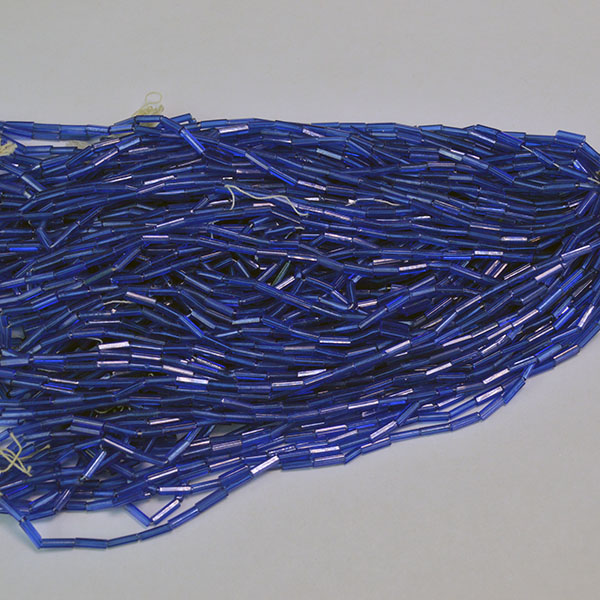 Bugle Beads Blue