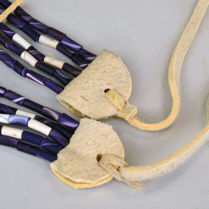 Choker Clay Wampum with Turtle ends