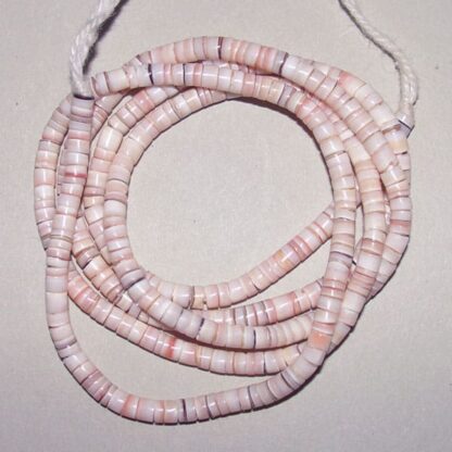 Heishi Shell Beads Pink - 24" strand