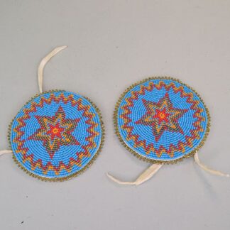 Rosettes Beaded Set of 2