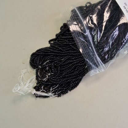 100 Black Seed Beads