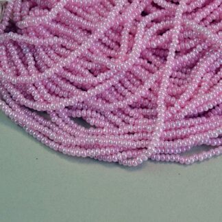 100 Luster Pink Beads