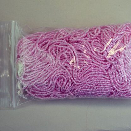 100 Luster Pink Beads