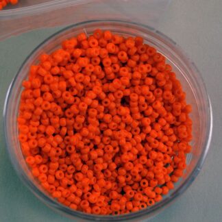 10/0 Seed Beads Orange