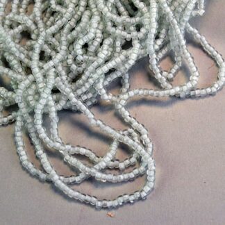 10/0 Seed Beads White color lined