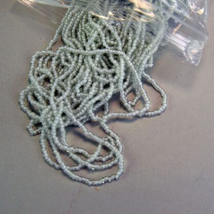 10/0 Seed Beads White color lined