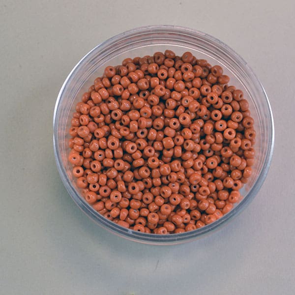 10/0 Seed Beads Rust