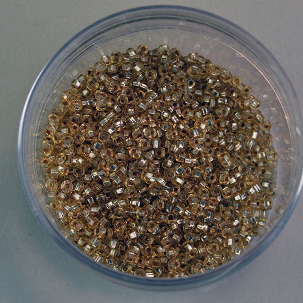 Amber Seed Beads