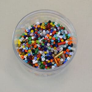 Assorted Seed Beads, 1/2 kilo