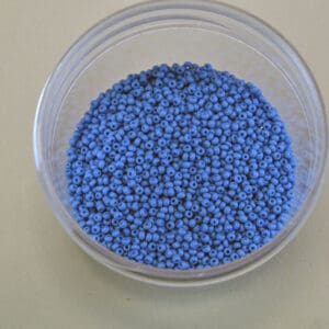 Czech Seed Bead Periwinkle. These are a vintage seed bead so don't miss this 32 ounce package. This color will add to your next project. One of a Kind.