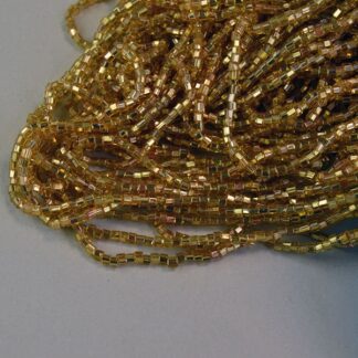 Gold Delica Tubler Beads 11/0