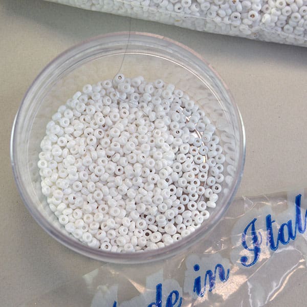 Italian White Seed Beads