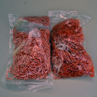 This Orange Seed Beads lot come in Color Lined Light orange and Peach. Trans Orange, Red, Yellow Orange, and Silver lined Orange. One of a Kind