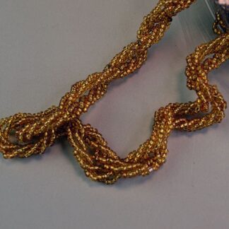 Seed Bead Dark Amber 10/0