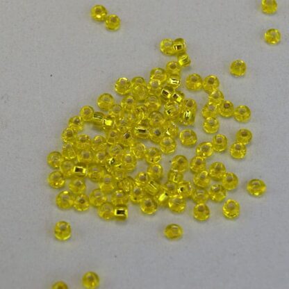 Translucent Yellow Seed Beads: 10/0, 15 oz