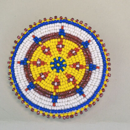 Barrette Beaded Rosette