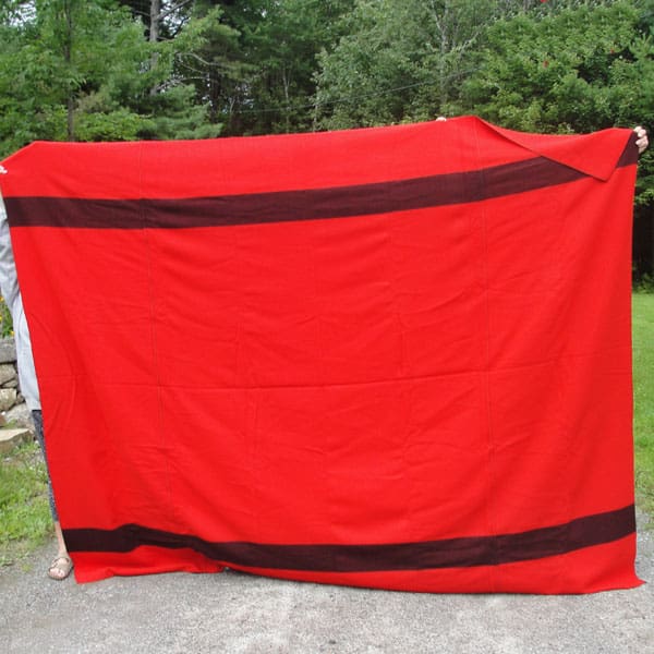 Blanket Woolrich Red