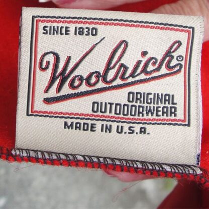 Blanket Woolrich Red tag