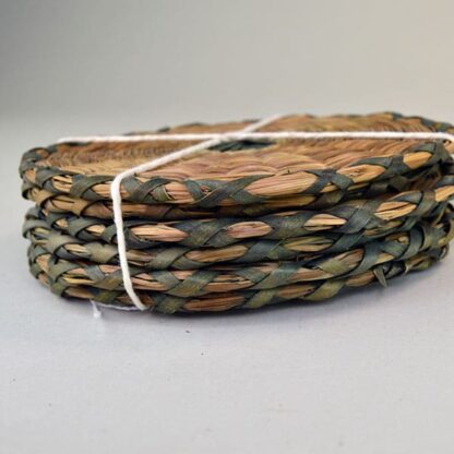 Sweetgrass and Ash Coaster Set