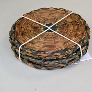 Sweetgrass and Ash Coaster Set