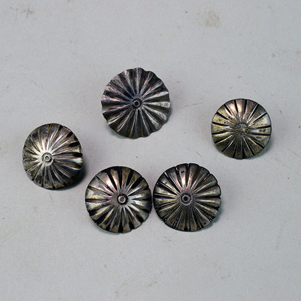 Buttons Sterling Silver Vintage