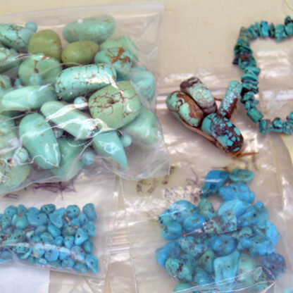 Turquoise Colored Stones Lot