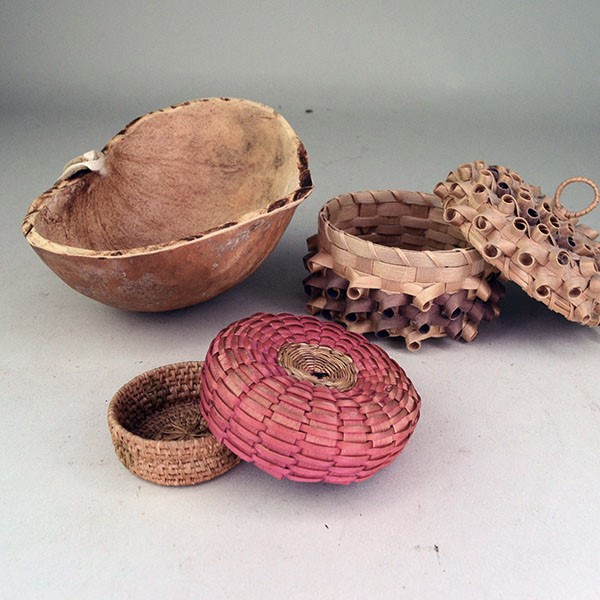 Baskets & Gourd Lot