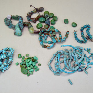 Turquoise Colored Stones Assorted