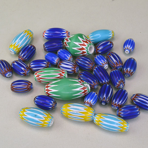 Chevron Beads Mixed Lot