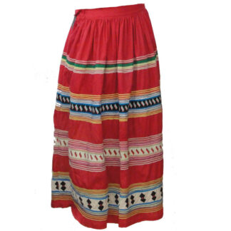 Seminole Skirt Red