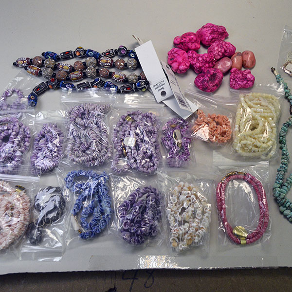 Stone Shell Beads Assorted