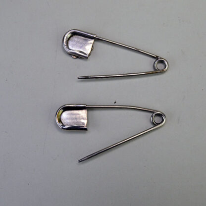Add these Vintage Keyring Diaper Pin Set to your collection or give as Gifts. These measure 3" long x .75" wide. One of a Kind.