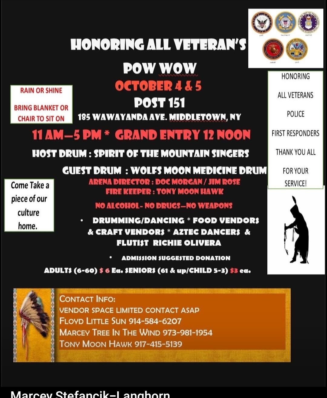 veteran powwow ny