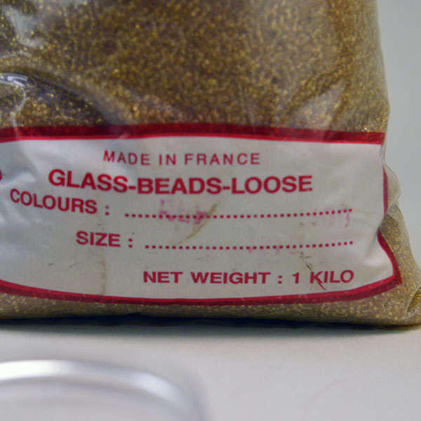 Elevate your beadwork with these Seed Beads Transparent Amber 12/0. Made in France and packaged in a generous 1 kilo. One of a Kind!