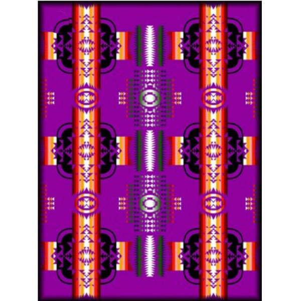 Blanket Fleece Small - Purple Blanket Fleece Small - Purple