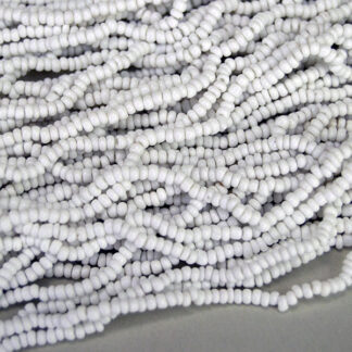 Don’t miss these 10/0 white antique seed beads, Italian made, offer timeless elegance and precision. Limited Quantities!