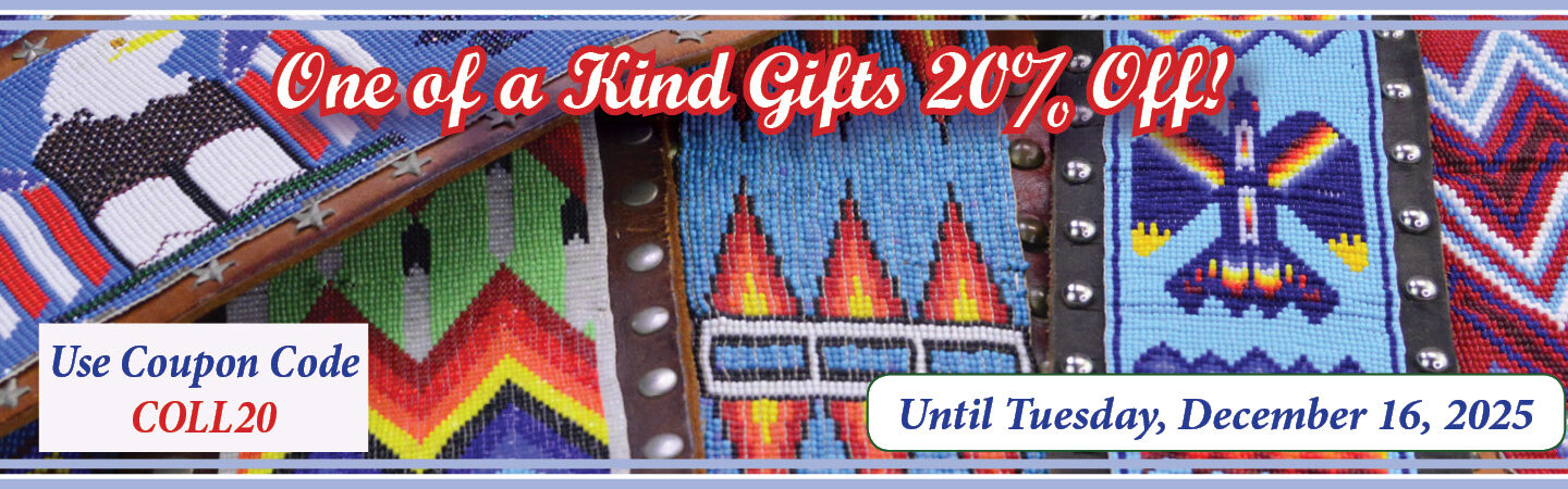 12-10-25 SLIDER COLL20 Slider 20% Off One of a Kind Collectibles with Coupon Code COLL20