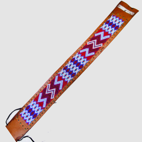 Belt- Beaded Red