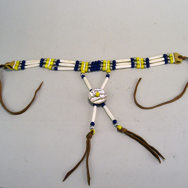 Choker- Navy and Yellow Choker- Navy and Yellow