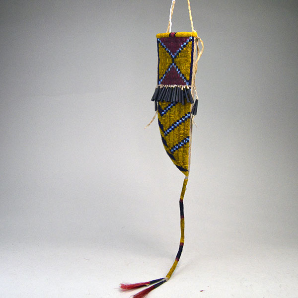 Knife Sheath- Greasy Yellow