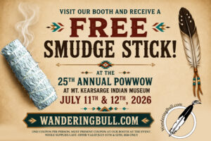 Powwow coupon for free smudge stick 