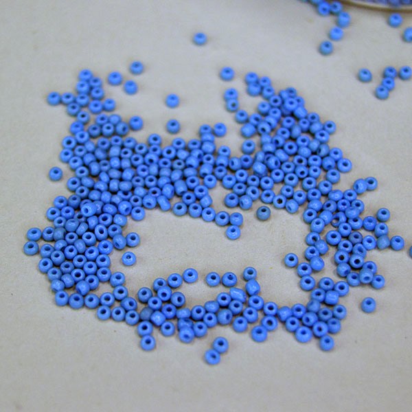 Seed Beads- 13/0 light blue