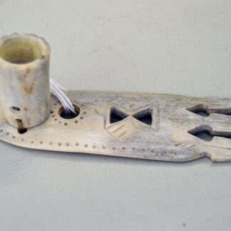 Add this Spreader- Bone Caribou 4" Hand Carved Caribou Antler to your powwow regalia, or to your collection of accessories! 