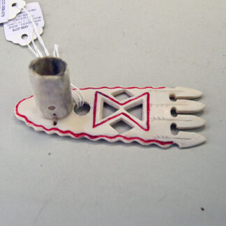 Use this Spreader- Bone Moose 3.75" Hand Carved Moose Antler at your next event  or add it to your collection of accessories! 