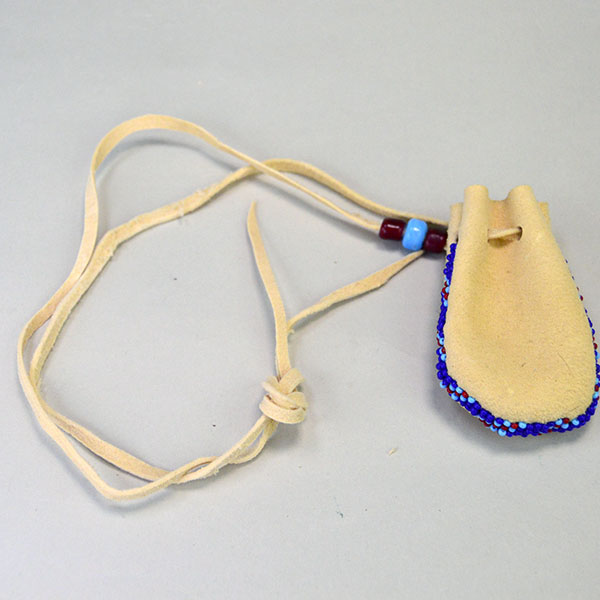 Neck Bag- Edged Beaded