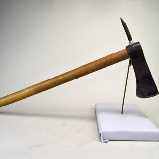 Elevate your collection or gear up for your next Living History event with this handcrafted Tomahawk with Spike. One of a Kind.