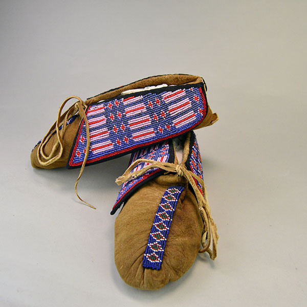 Moccasin- Beaded Cuffs