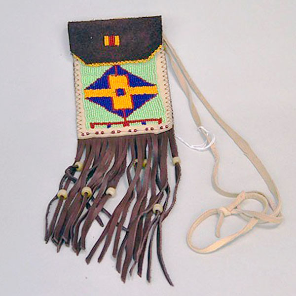 Pouch- Dark Brown Deerskin